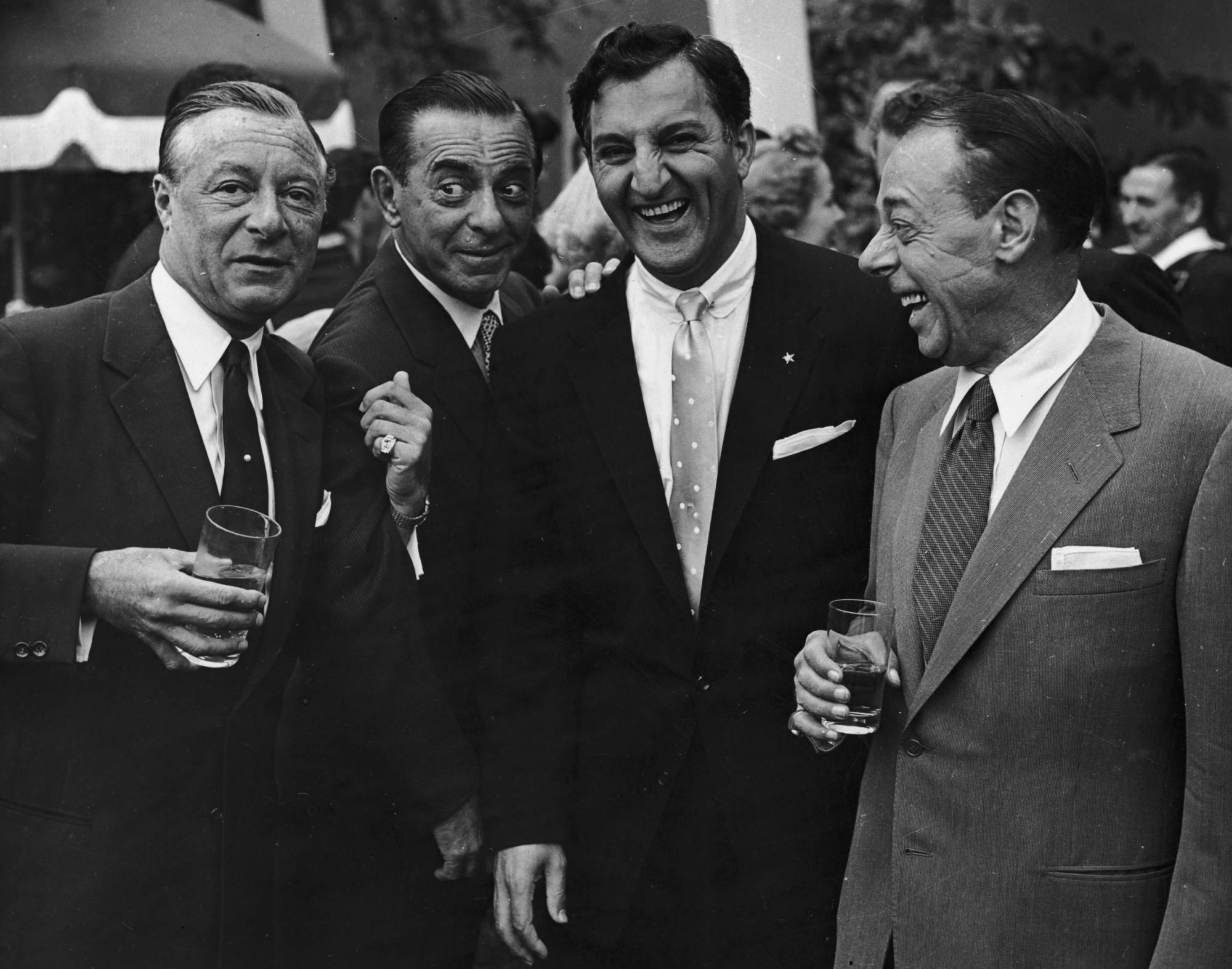 George Jessel and friends at a party