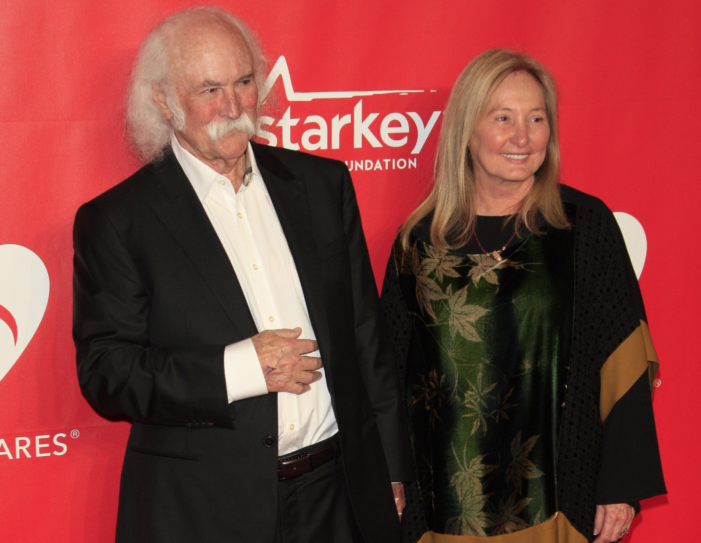 David Crosby, Jan Crosby at the MusiCares 2015 Person Of The Year Gala at a Los Angeles Convention Center on February 6, 2015 in Los Angeles, CA