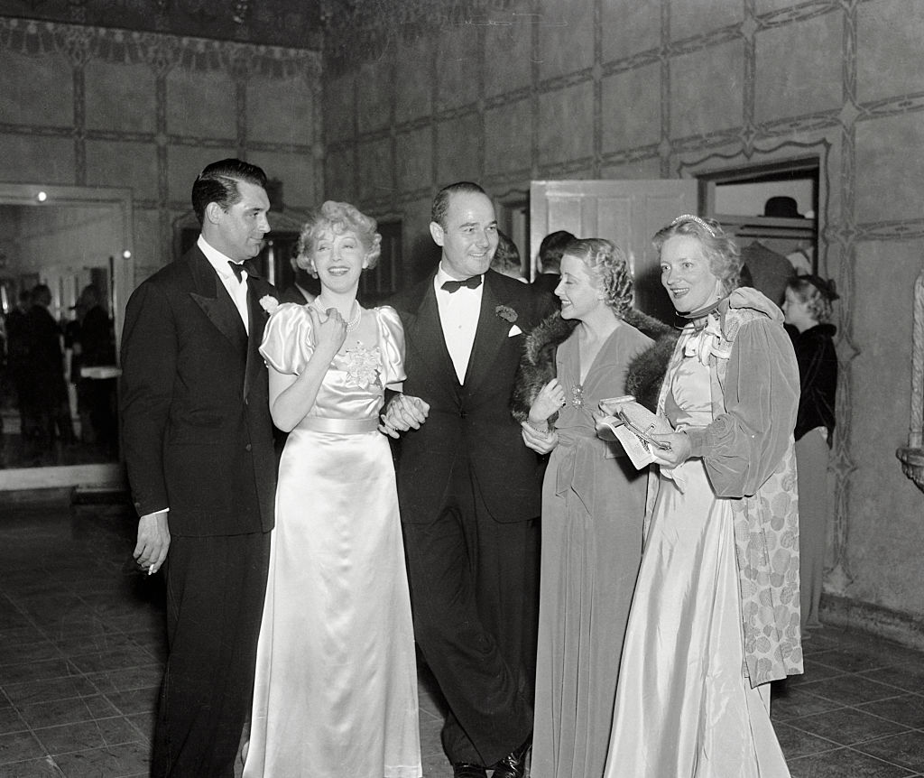 William Haines and actors in formal clothes