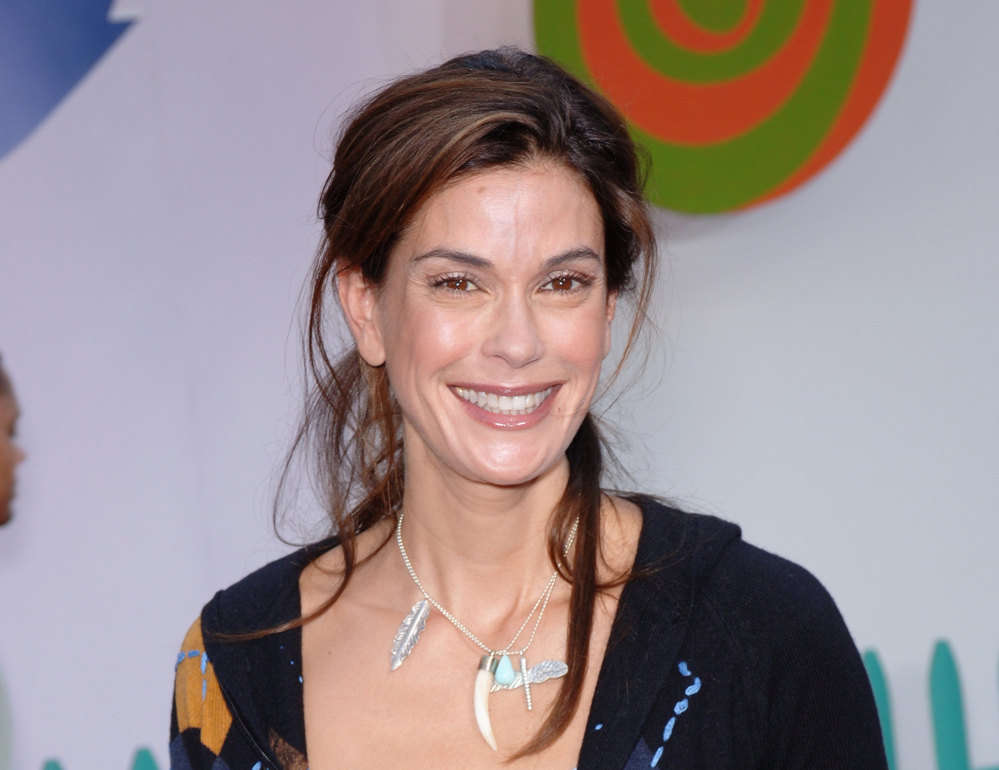 Teri Hatcher is looking and smiling at camera - 2005
