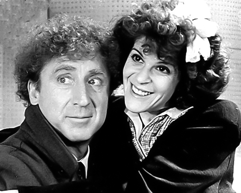 Autographed publicity of Gene Wilder and Gilda Radner for film Haunted Honeymoon