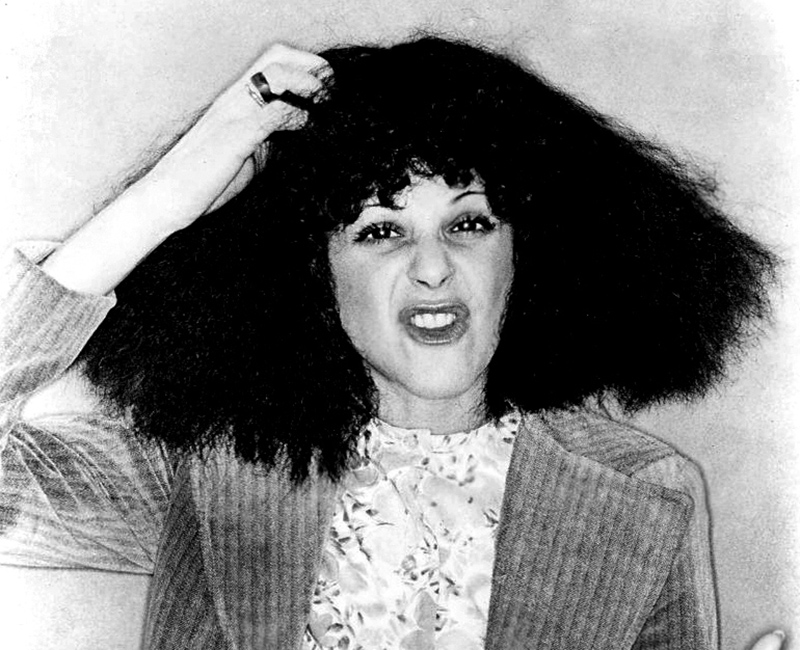 Publicity photo for Gilda Radner in jacket