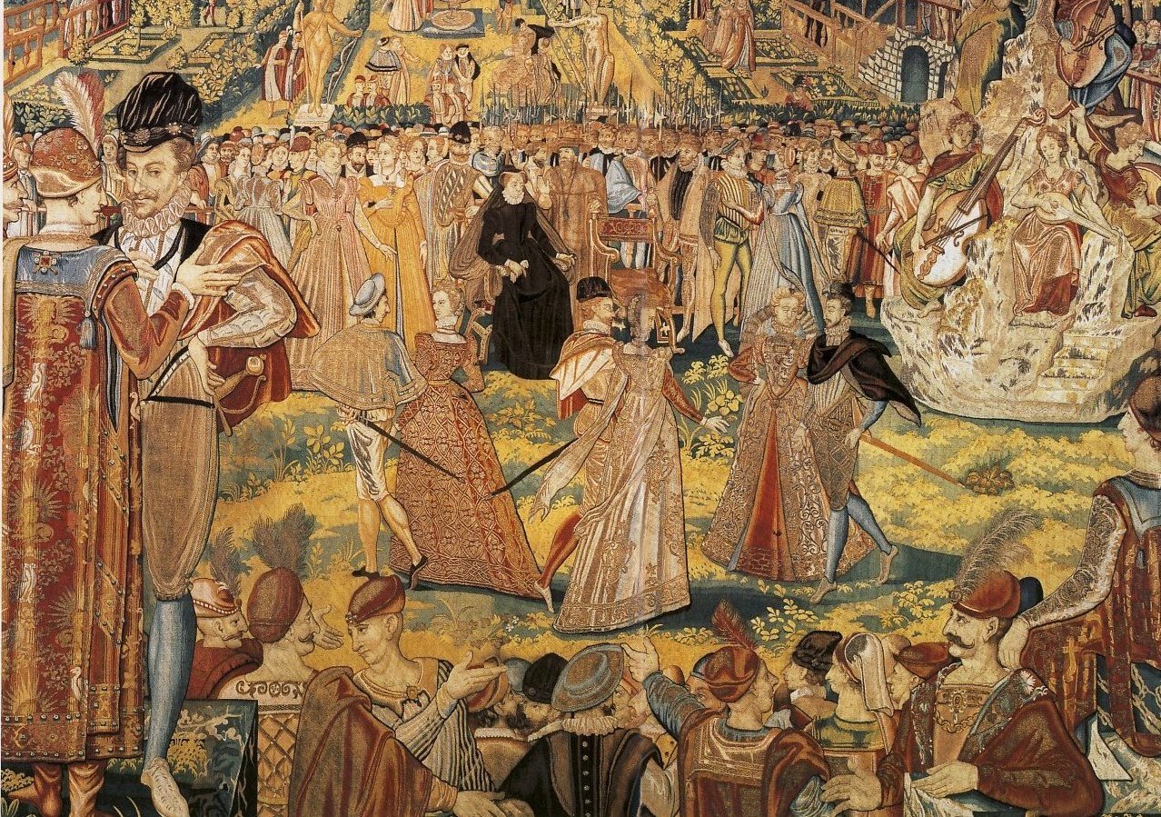 Catherine de' Medici at the Tuileries Palace, Paris, in 1573