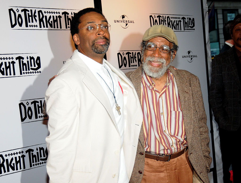 Director Spike Lee and father, composer Bill Lee attend the 20th Anniversary screening of 
