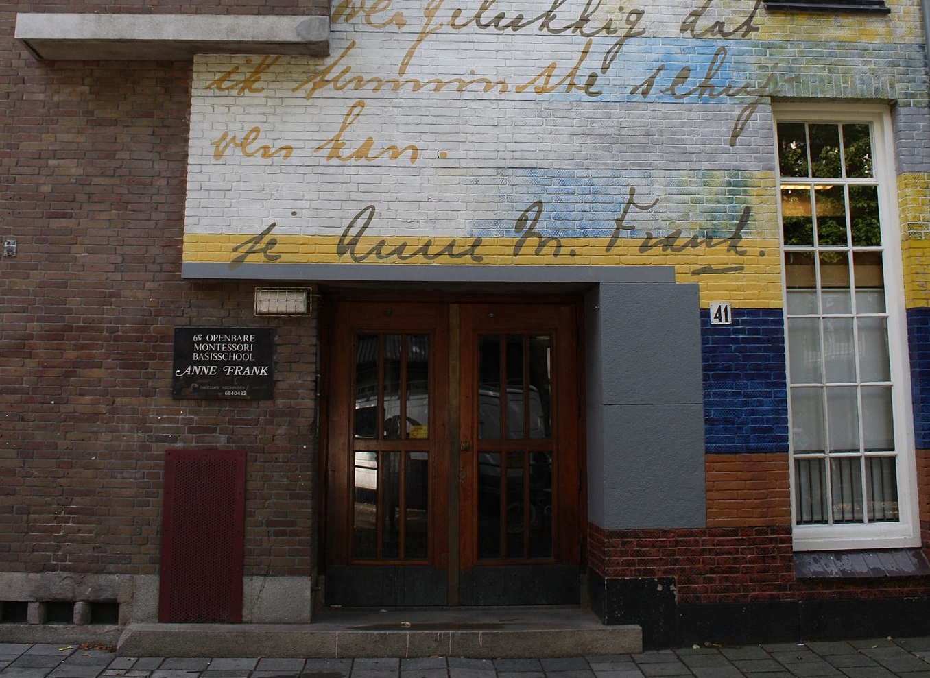 Photo of Public Montessori Primary School of Anne Frank.