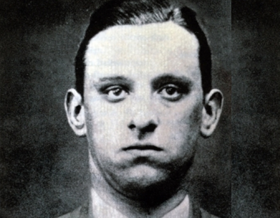 Karl Josef Silberbauer, Commander of the 1944 Gestapo raid on the Anne Frank House Secret Annex and the arrests of Anne Frank. Photo made between 1939 and 1943