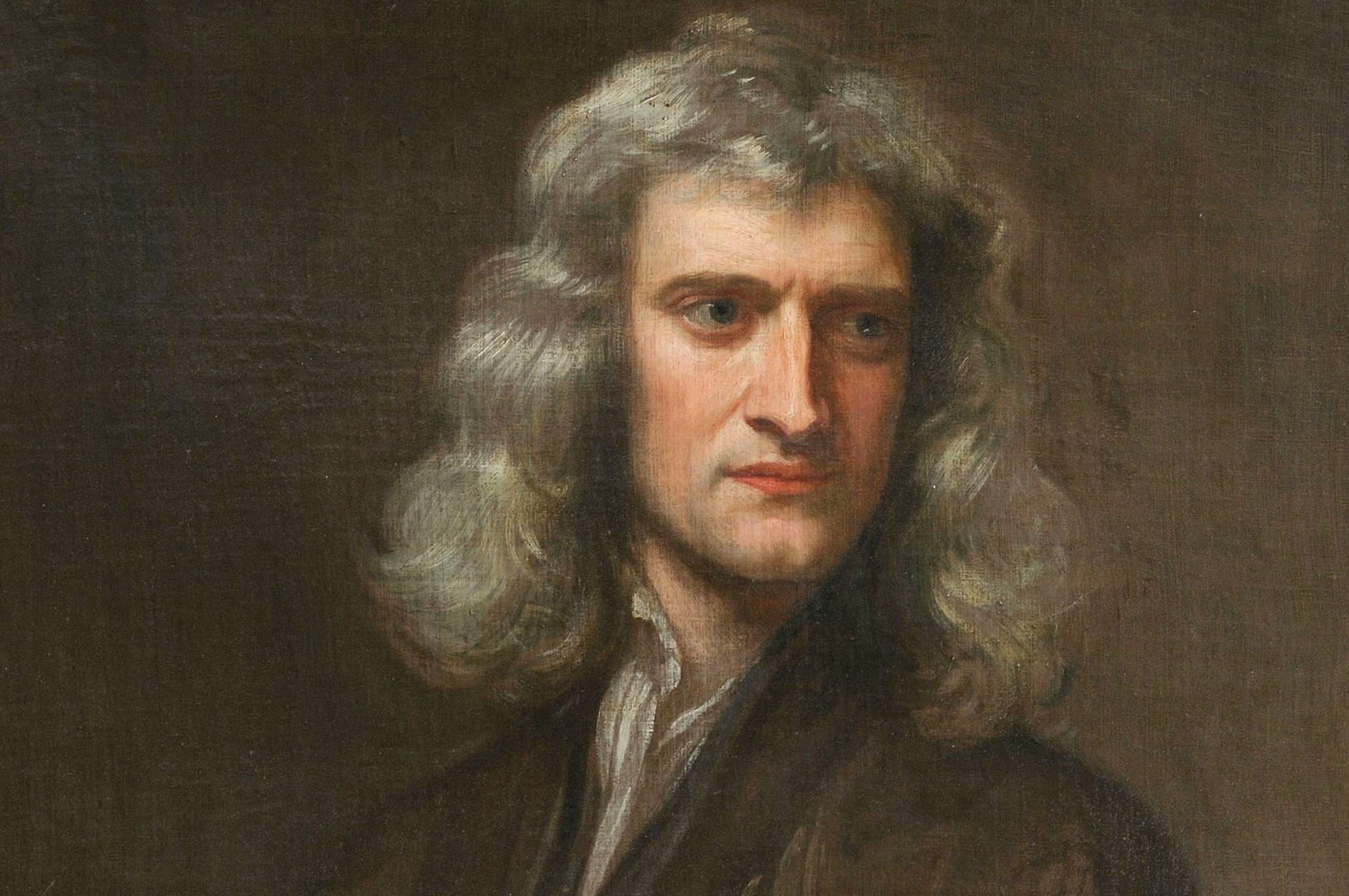 Portrait of Sir Isaac Newton