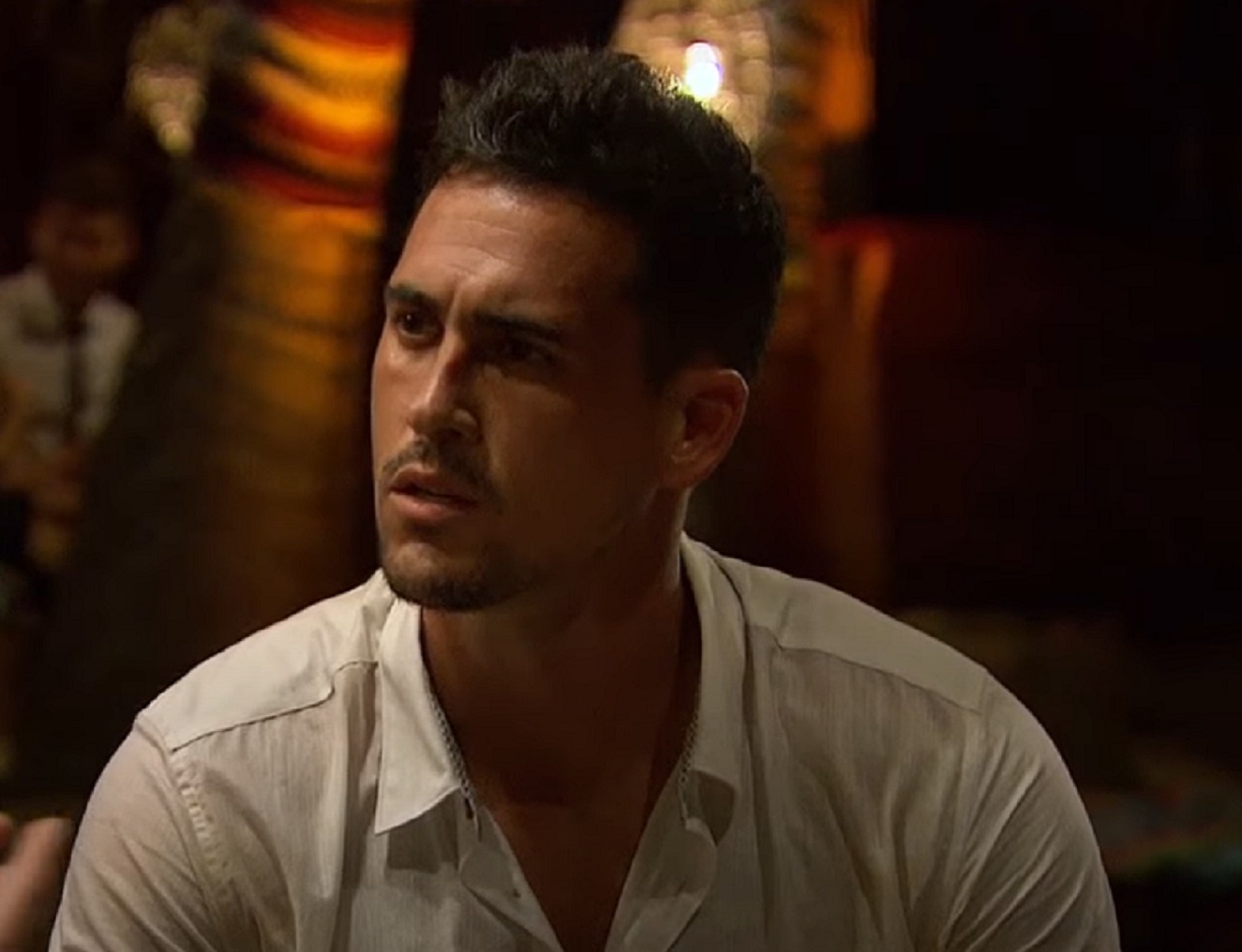 Screenshot: Josh Murray is looking surprised - from The Bachelor (American TV series)