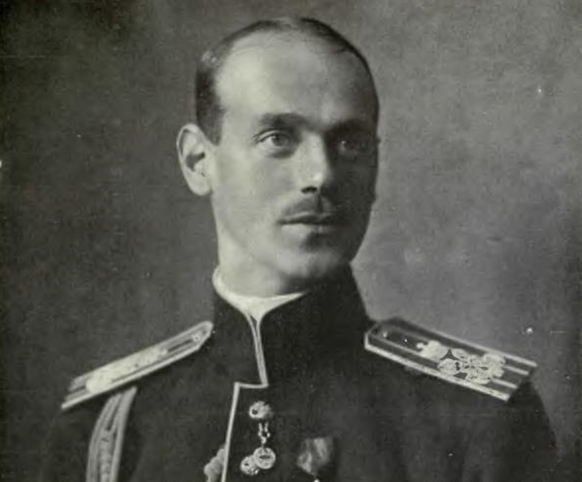 Russian Grand Duke Mikhail Alexandrovich in military uniform - 1917.