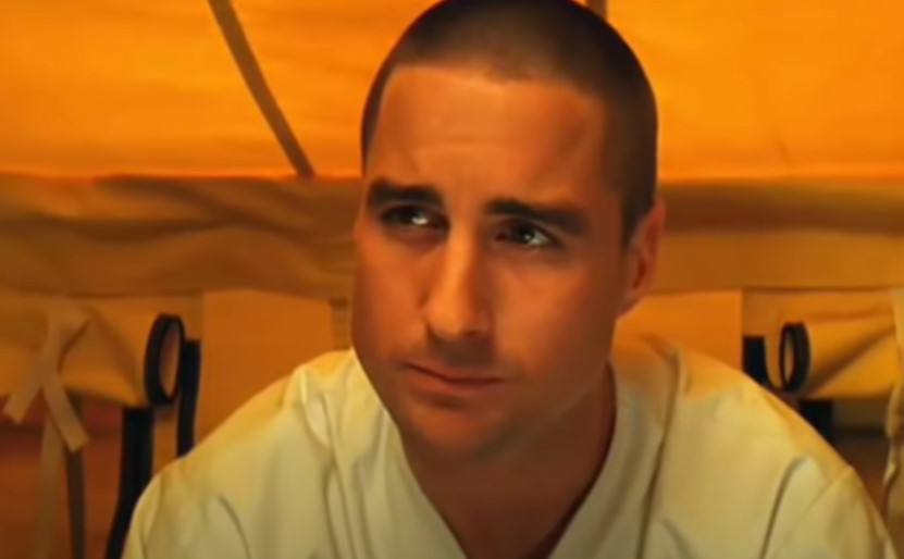 Luke Wilson in The Royal Tenenbaums in white t-shirt