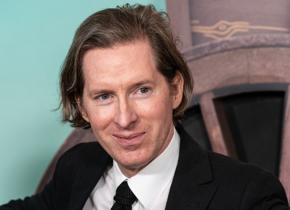 Wes Anderson attends New York premiere of Asteroid City at Alice Tully Hall on June 13, 2023 in black suit