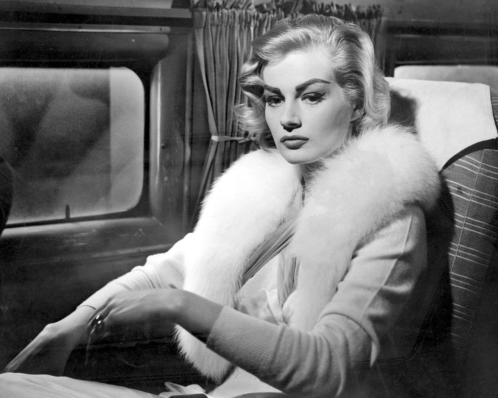 Swedish-American actress Anita Ekberg as Rena in 'Back from Eternity', directed by John Farrow, 1956 in coa