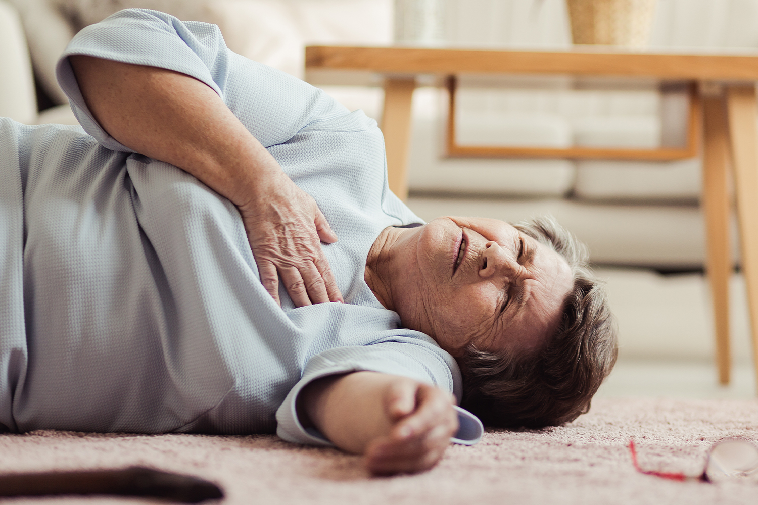 Old Woman Who Has Fainted