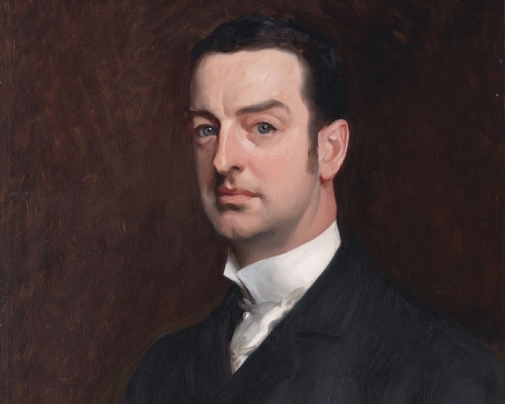 Portrait of Cornelius Vanderbilt II ,looking at front  - 1890