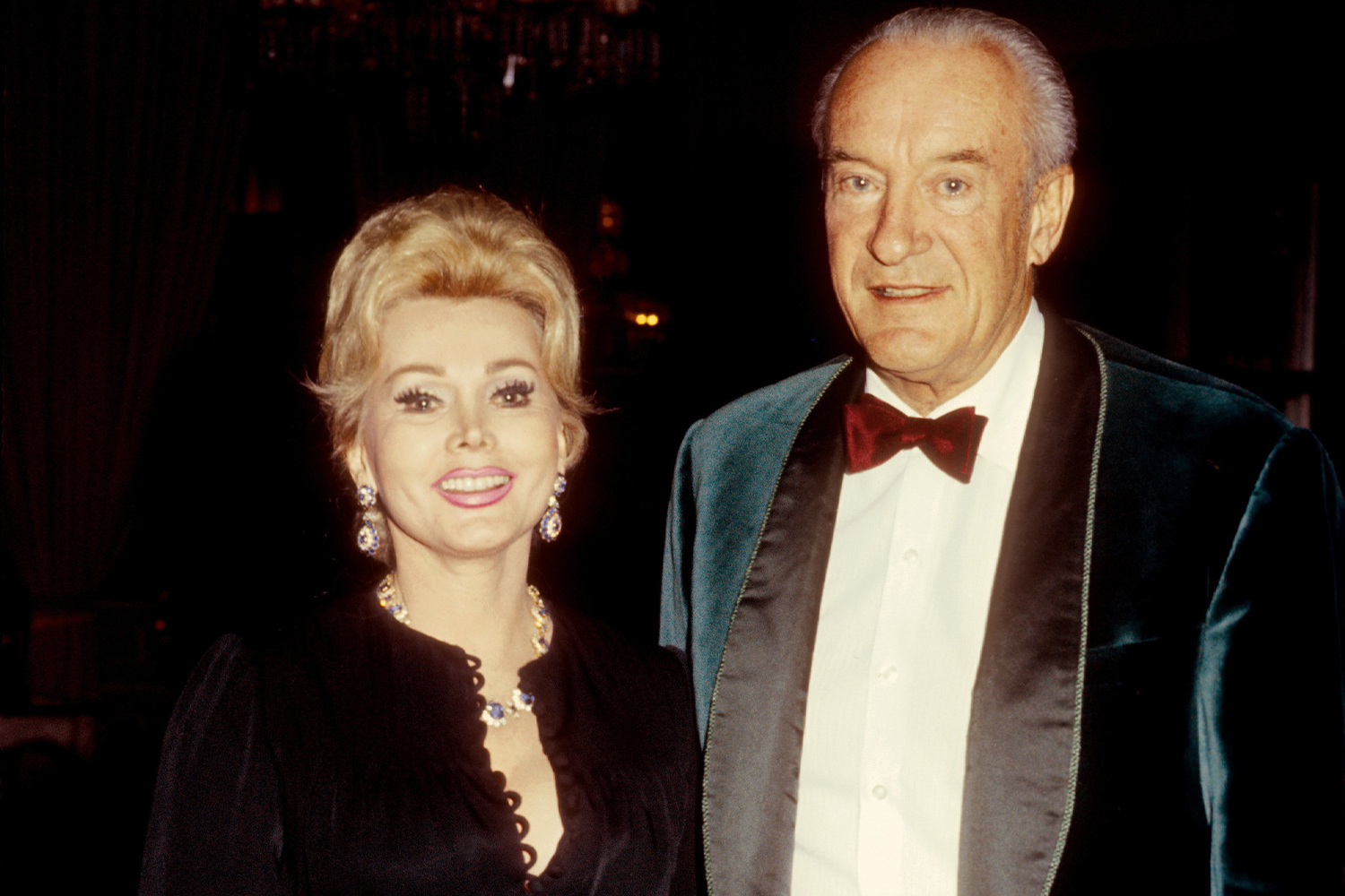 George Sanders And Zsa Zsa Gabor Older