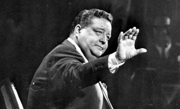 Jackie Gleason On Set