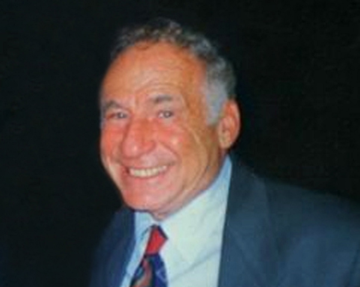 Mel Brooks is looking at camera and smiling - 2006