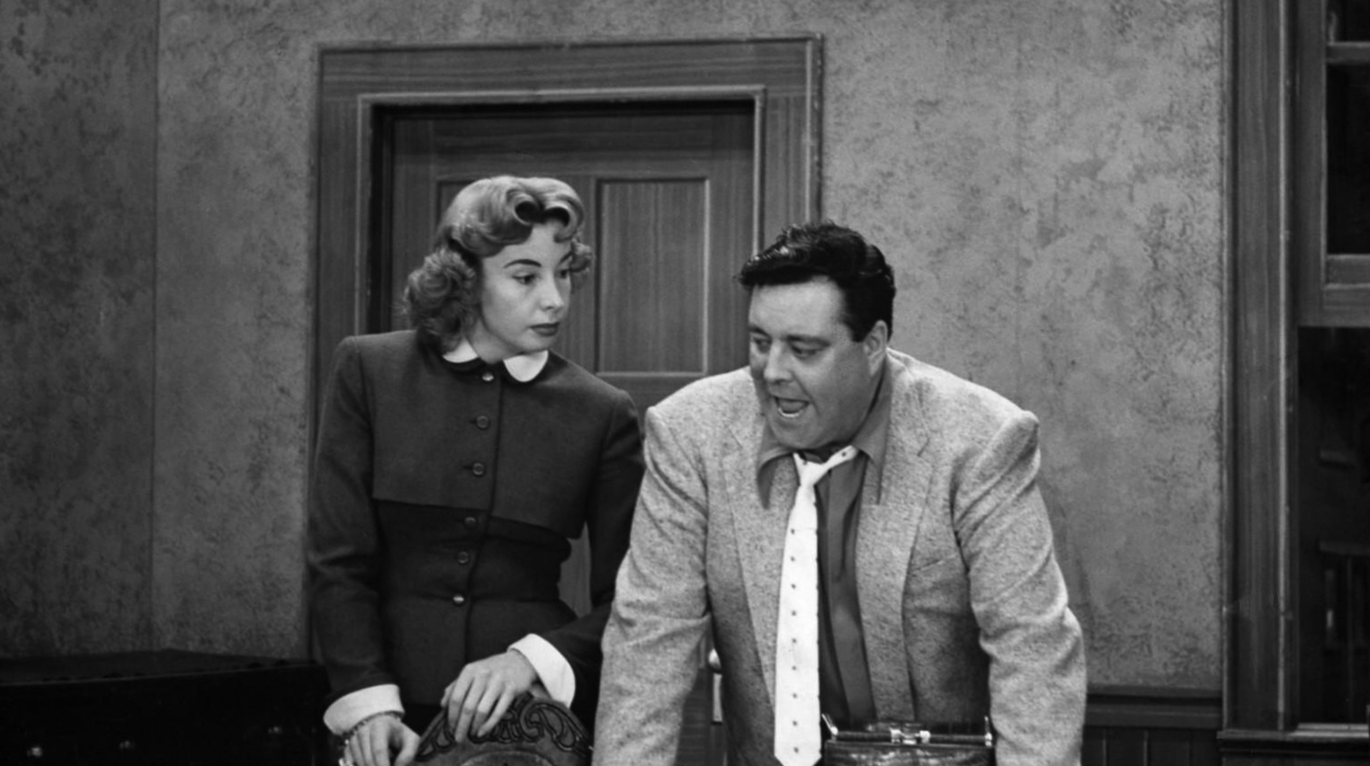 Jackie Gleason Audrey Meadows Ralph And Alice Kramden 1956