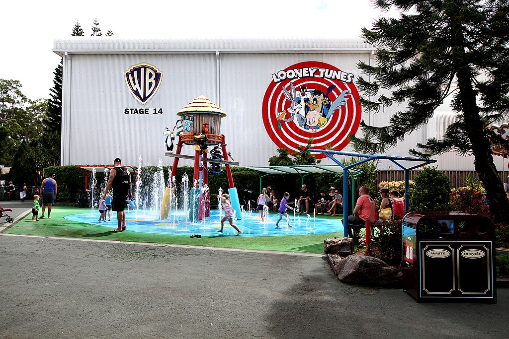 The Looney Tunes Splash Zone at Warner Bros. Movie World,