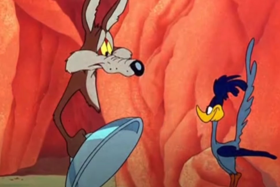 Wile E Coyote And The Road Runner In 