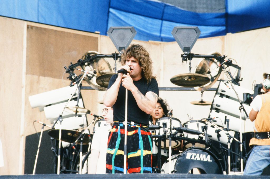 Ozzy Osbourne in Moscow on stage