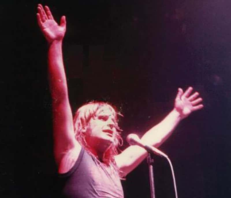 Ozzy Osbourne in Cardiff 1981