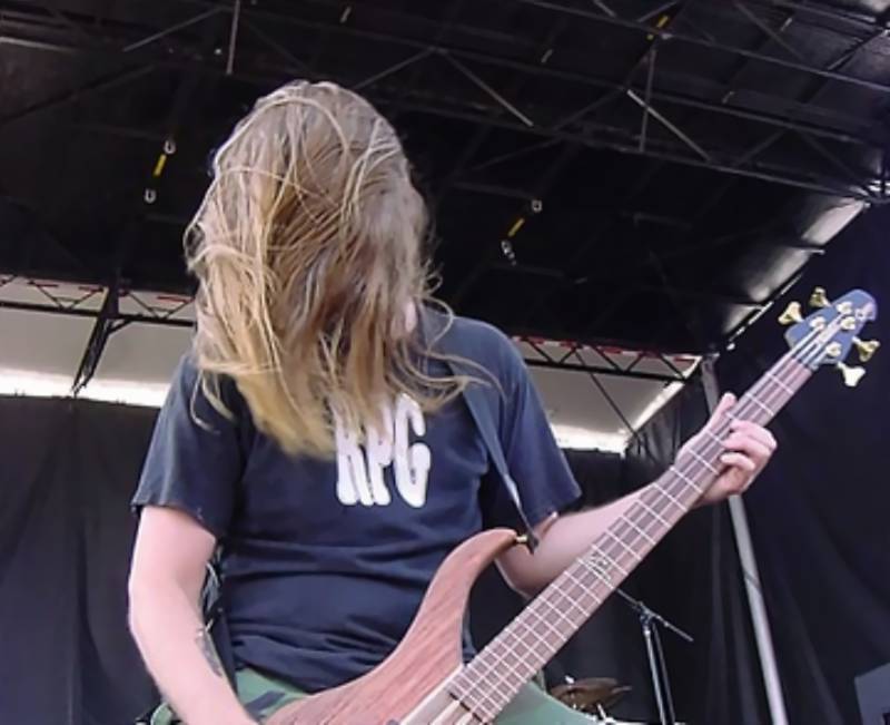 John Campbell of Lamb of God at Ozzfest
