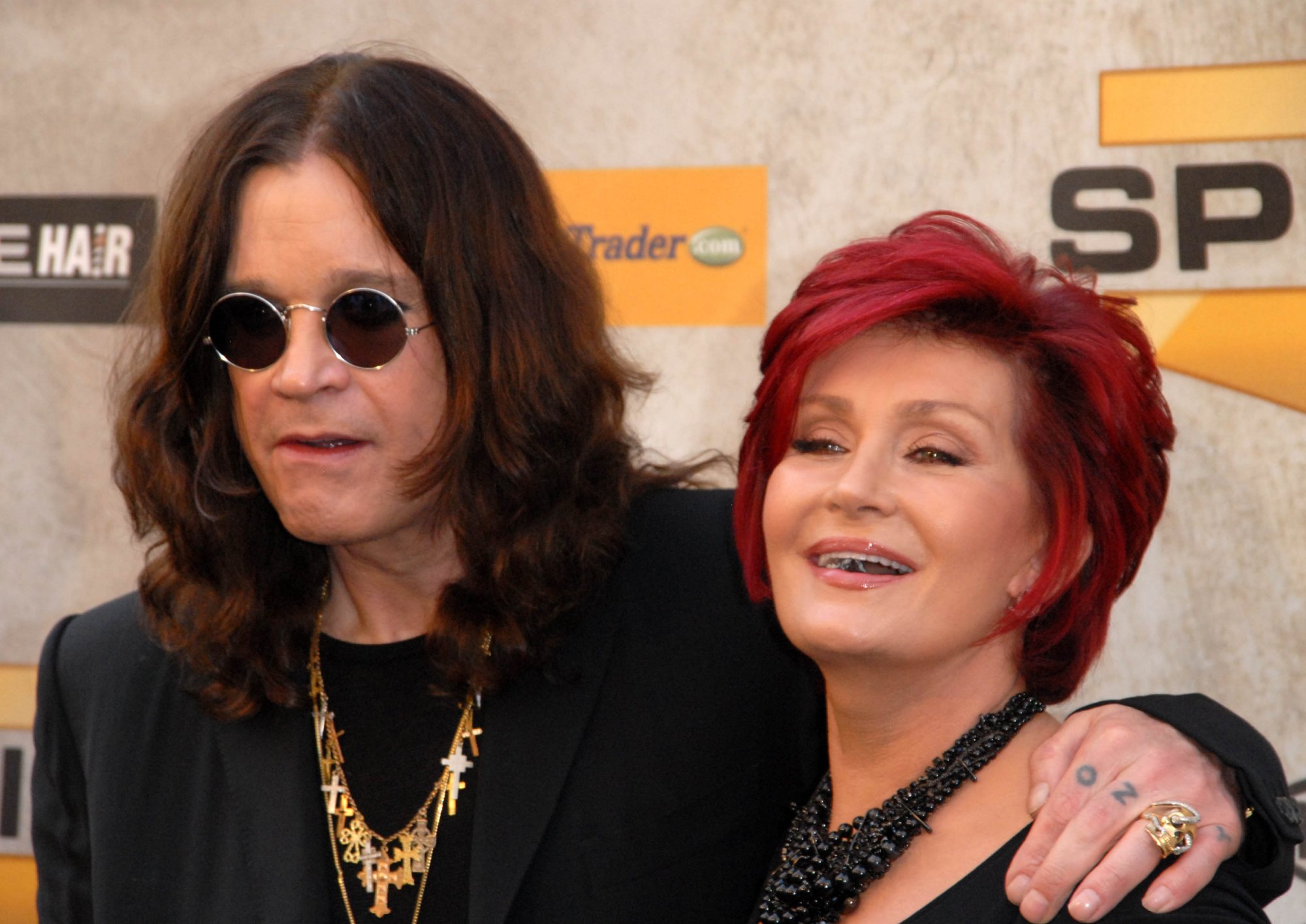 Ozzy Osbourne and Sharon Osbourne at Spike TV's 4th Annual 