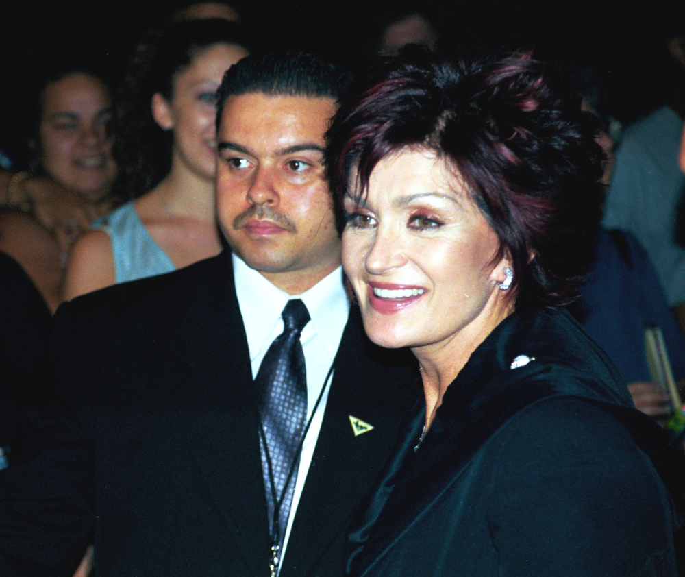 Sharon Osbourne at premiere of ONCE UPON A TIME IN MEXICO, NY 9/7/2003 in black jacket