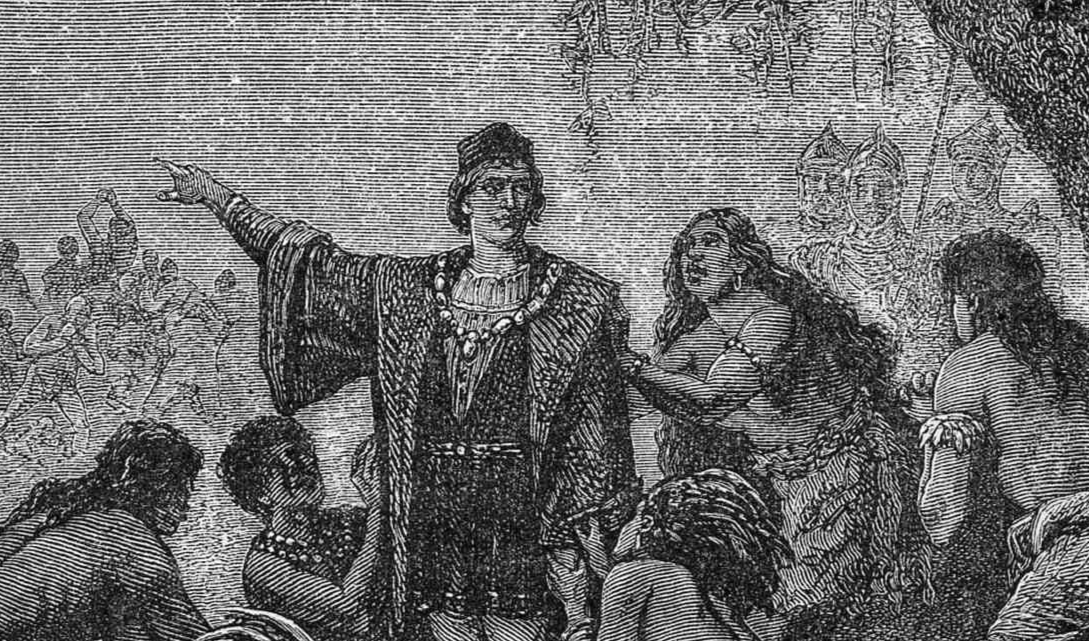 Christopher Columbus lunar eclipse