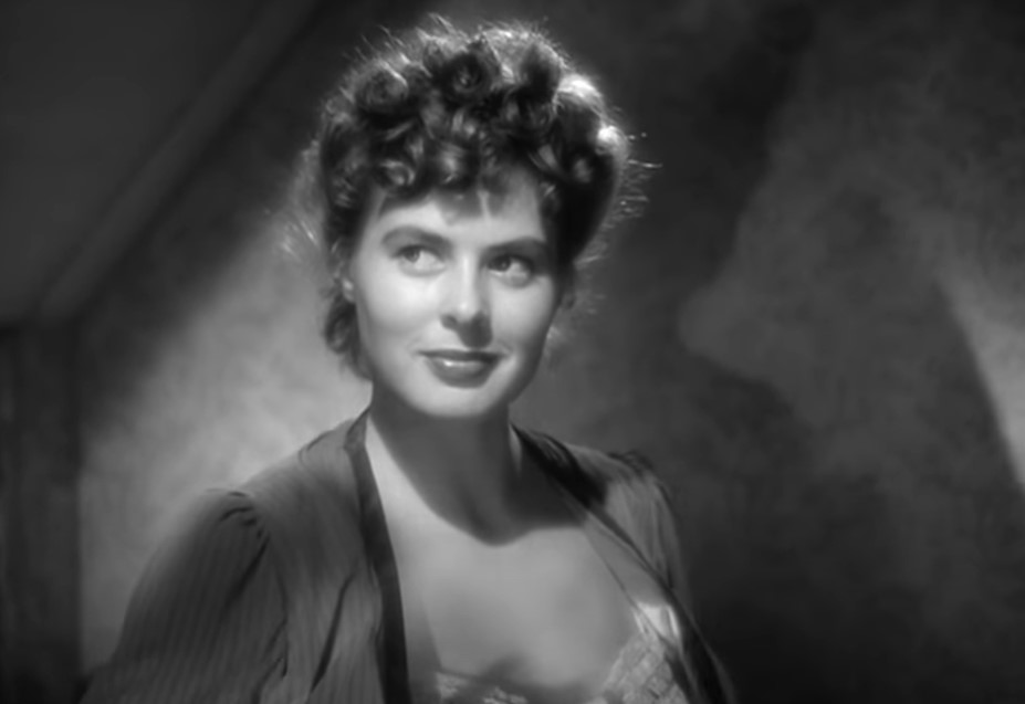 Ingrid Bergman as  Ivy Peterson in home wear