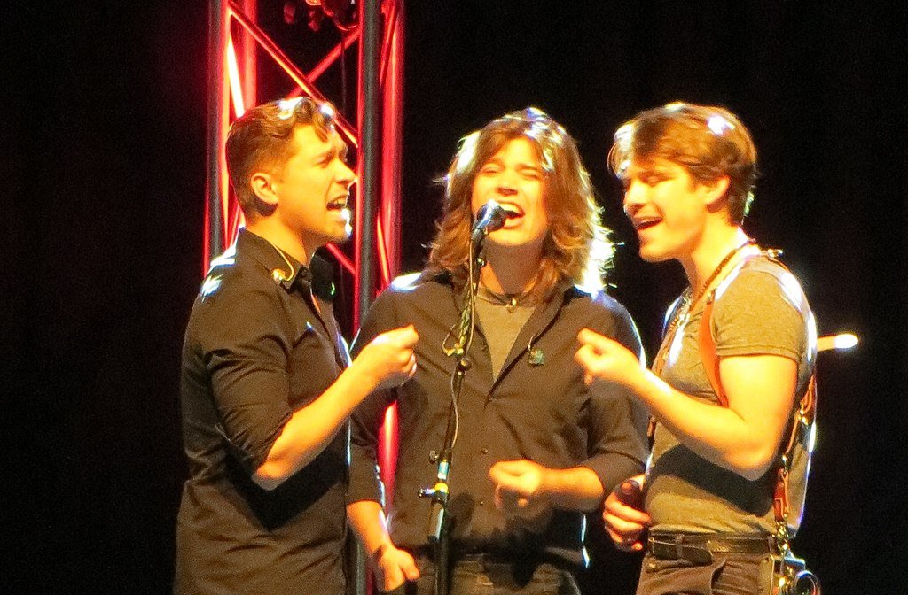Members of the Pop Band Hanson