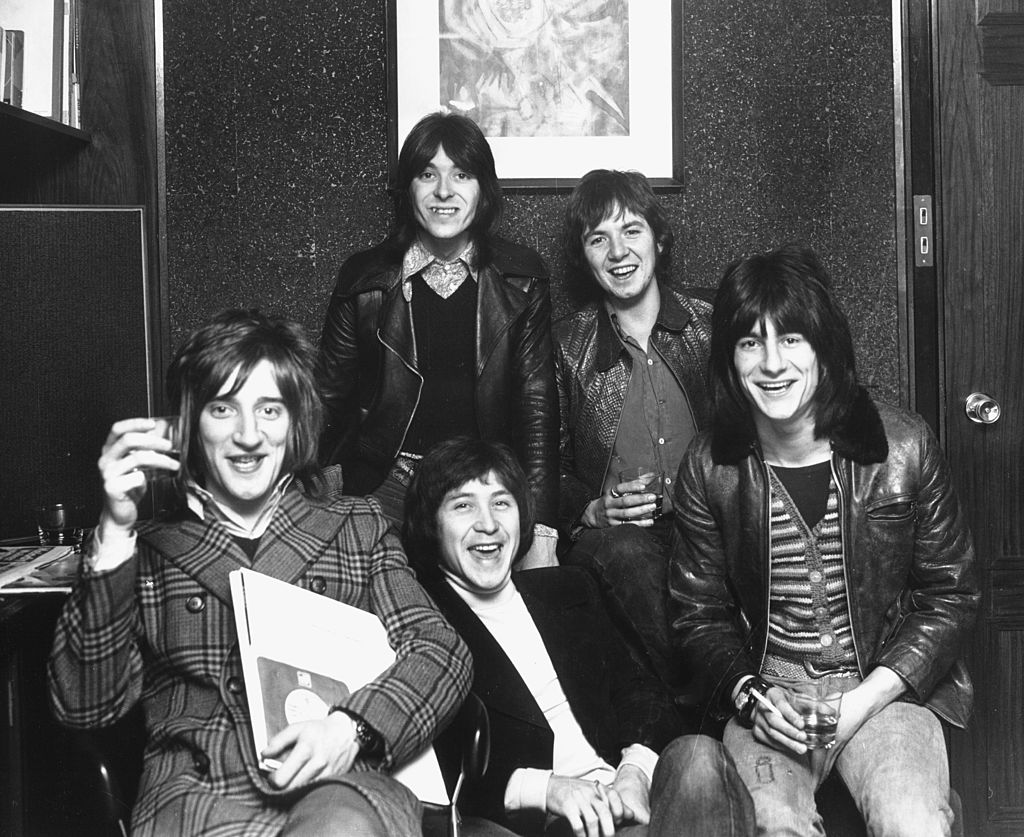 Rod Stewart 1974 in The Faces