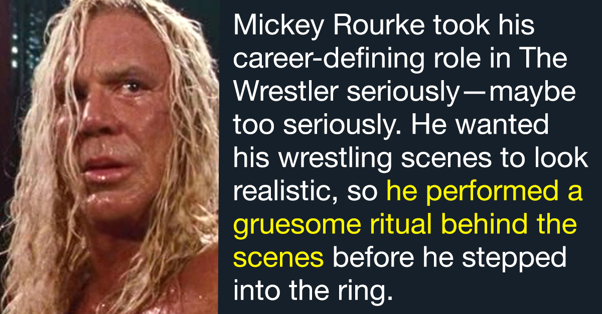 What On Earth Happened To Mickey Rourke?
