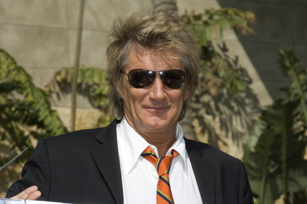 ROD STEWART in suit