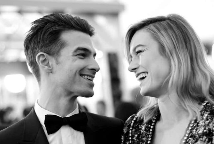 Alex Greenwald and Brie Larson
