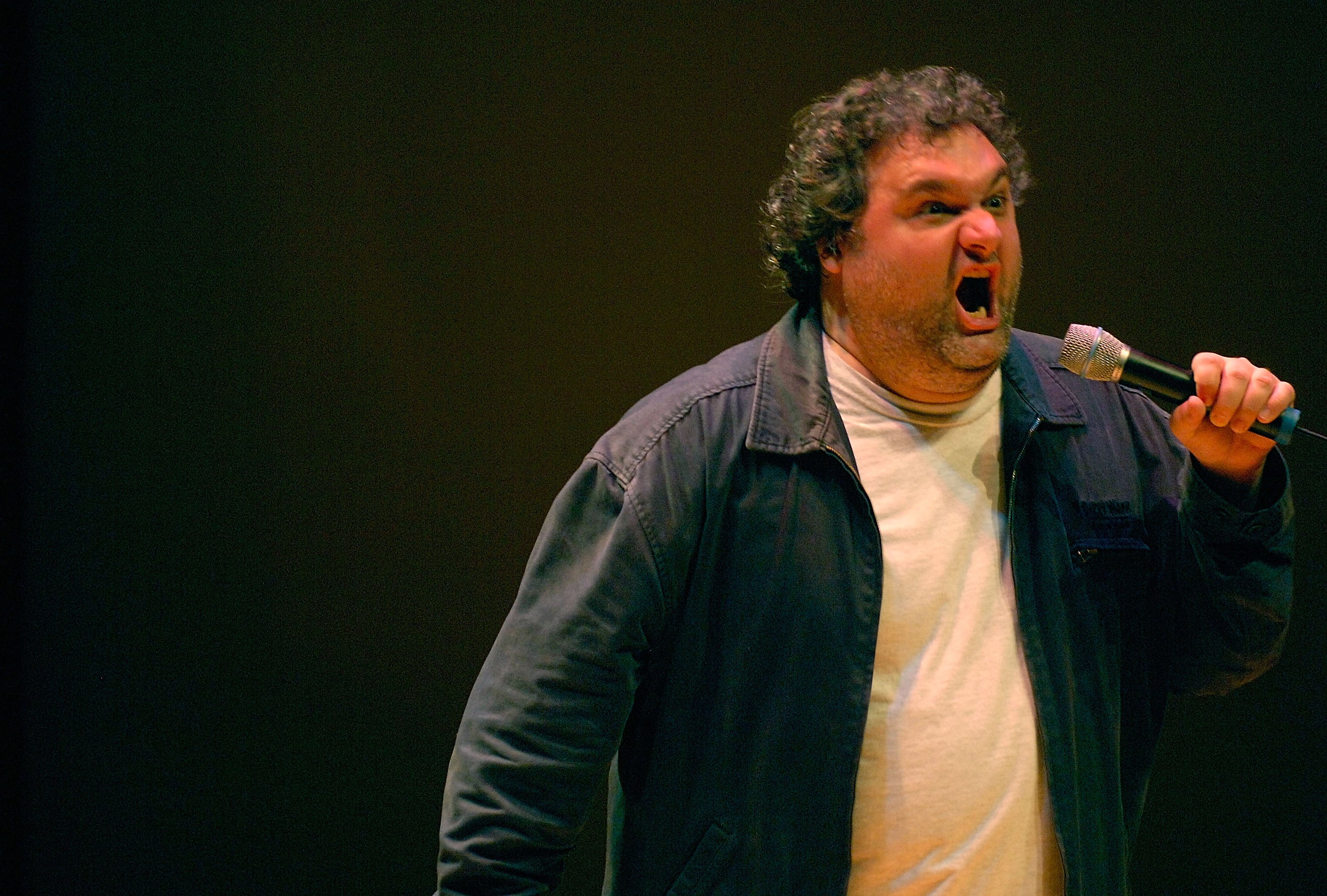 MIAMI BEACH, FL - JANUARY 20: Comedian Artie Lange performs during the South Beach Comedy Festival at the Lincoln Theatre January 20, 2007 in Miami Beach, Florida. (Photo by Gustavo Caballero/Getty Images for The South Beach Comedy Festival)