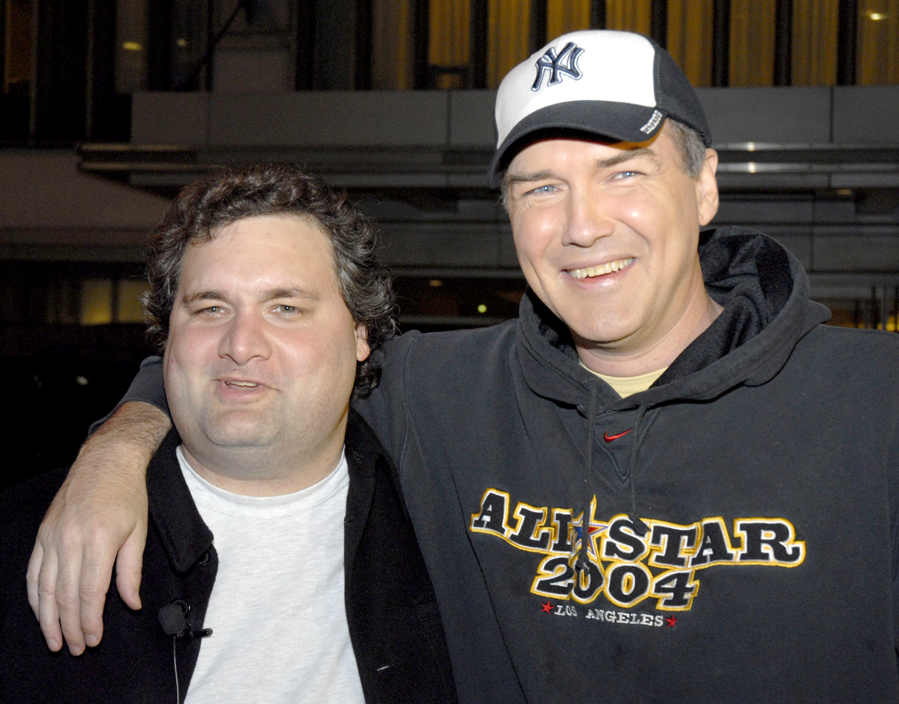 Artie Lange and Norm Macdonald (Photo by Eugene Gologursky/WireImage)