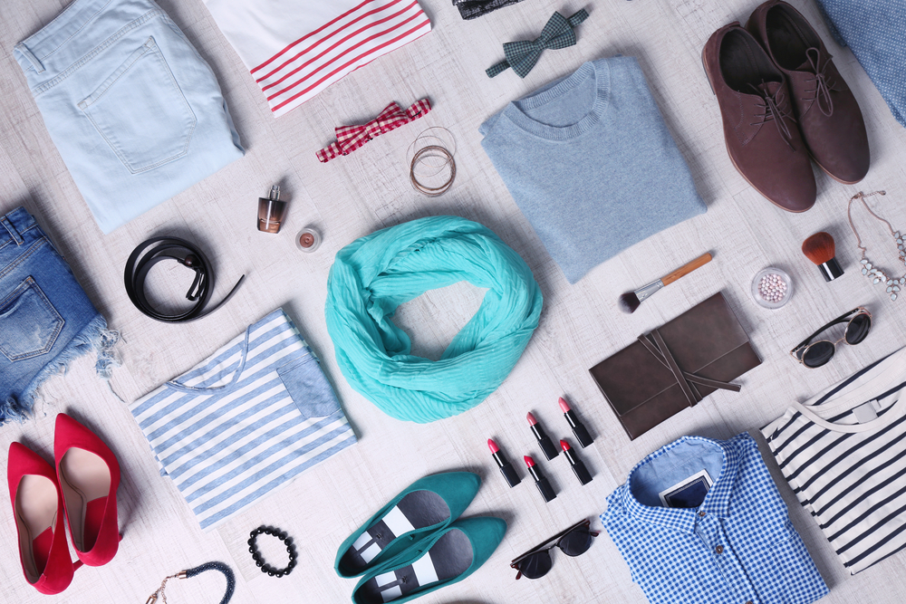 Stylish woman clothing