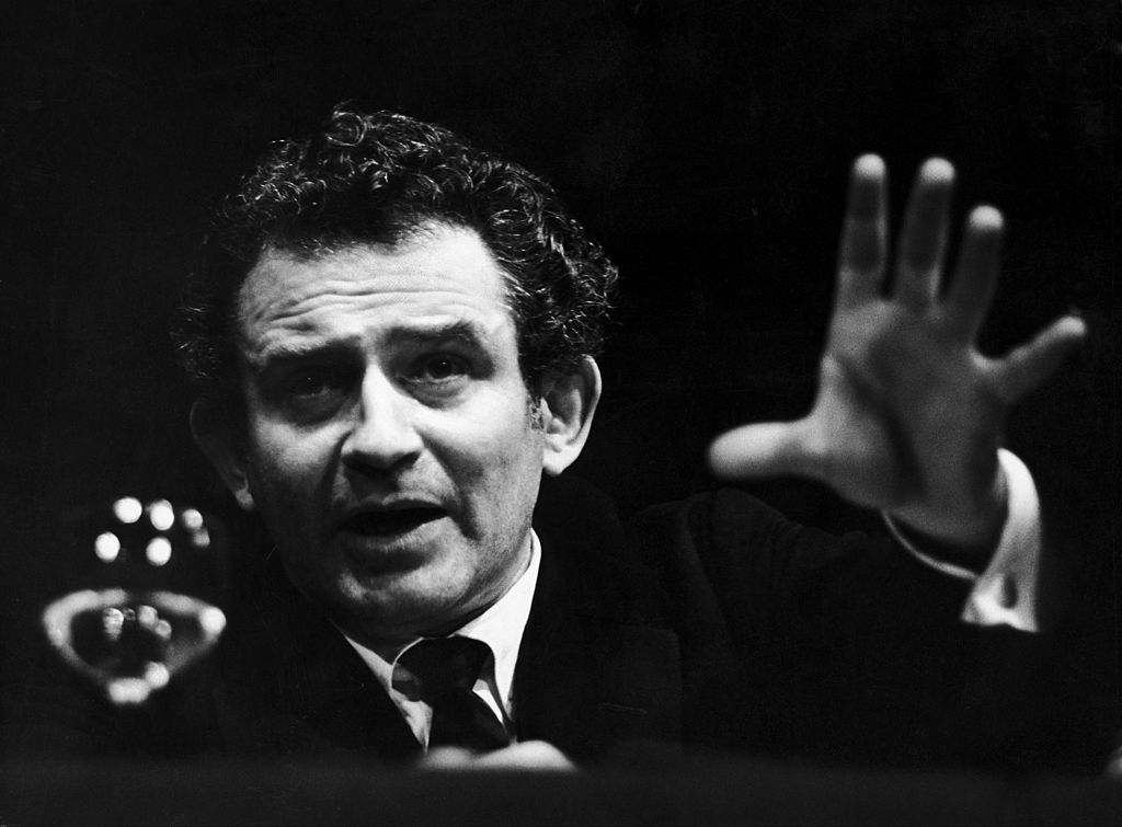 Norman Mailer In 1965 looking at the camera