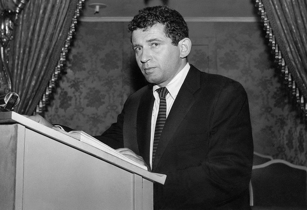Gettyimages-541519571 Norman Mailer portrait during a reading