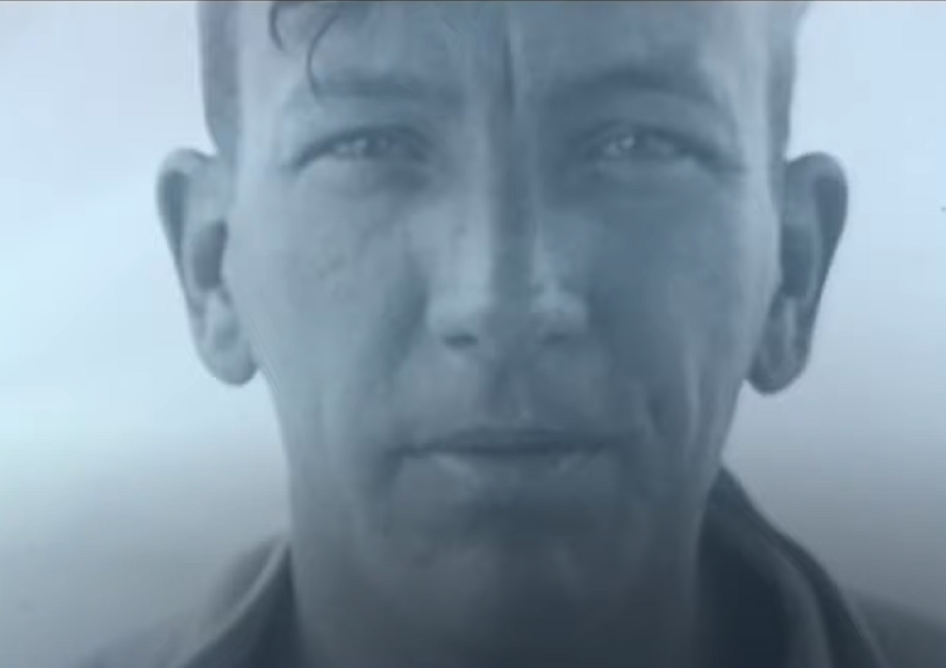 Close-up Screenshot: Noel Coward looking at camera - from Mad About the Boy: The Noel Coward Story (2023)
