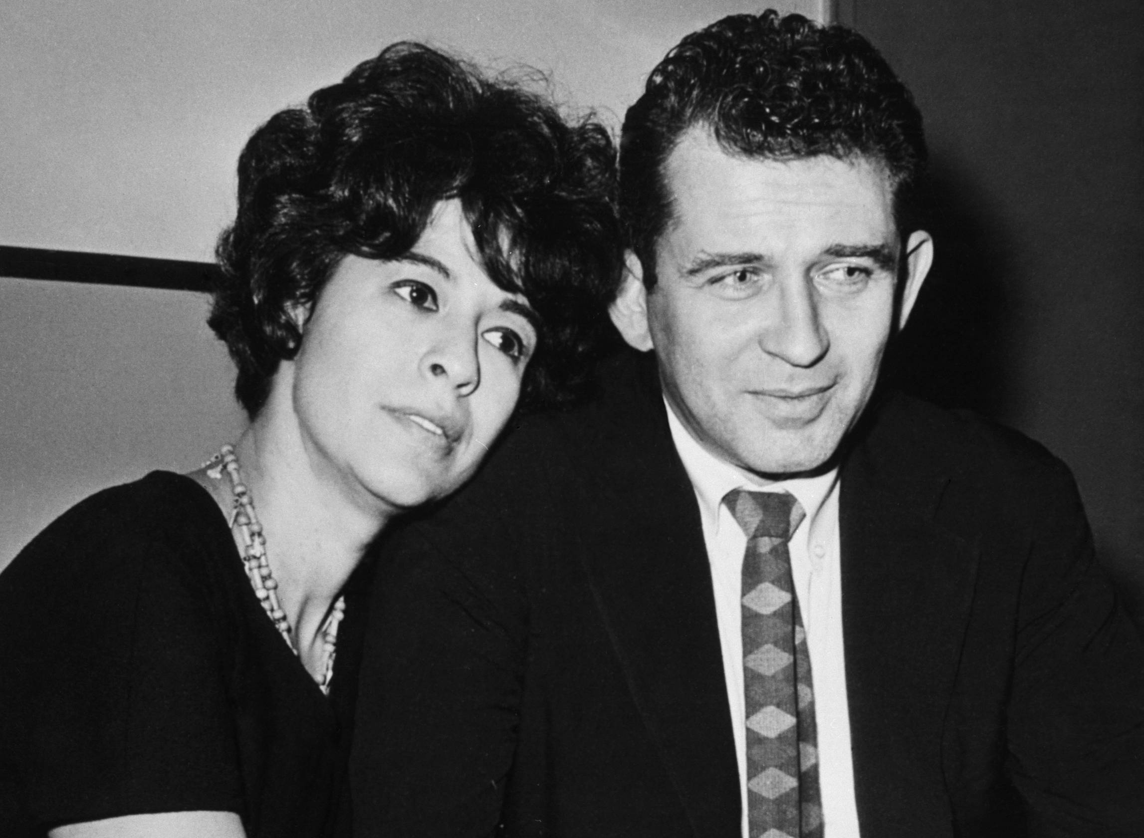 Norman and Adele Mailer at Court During Stabbing Arraignment