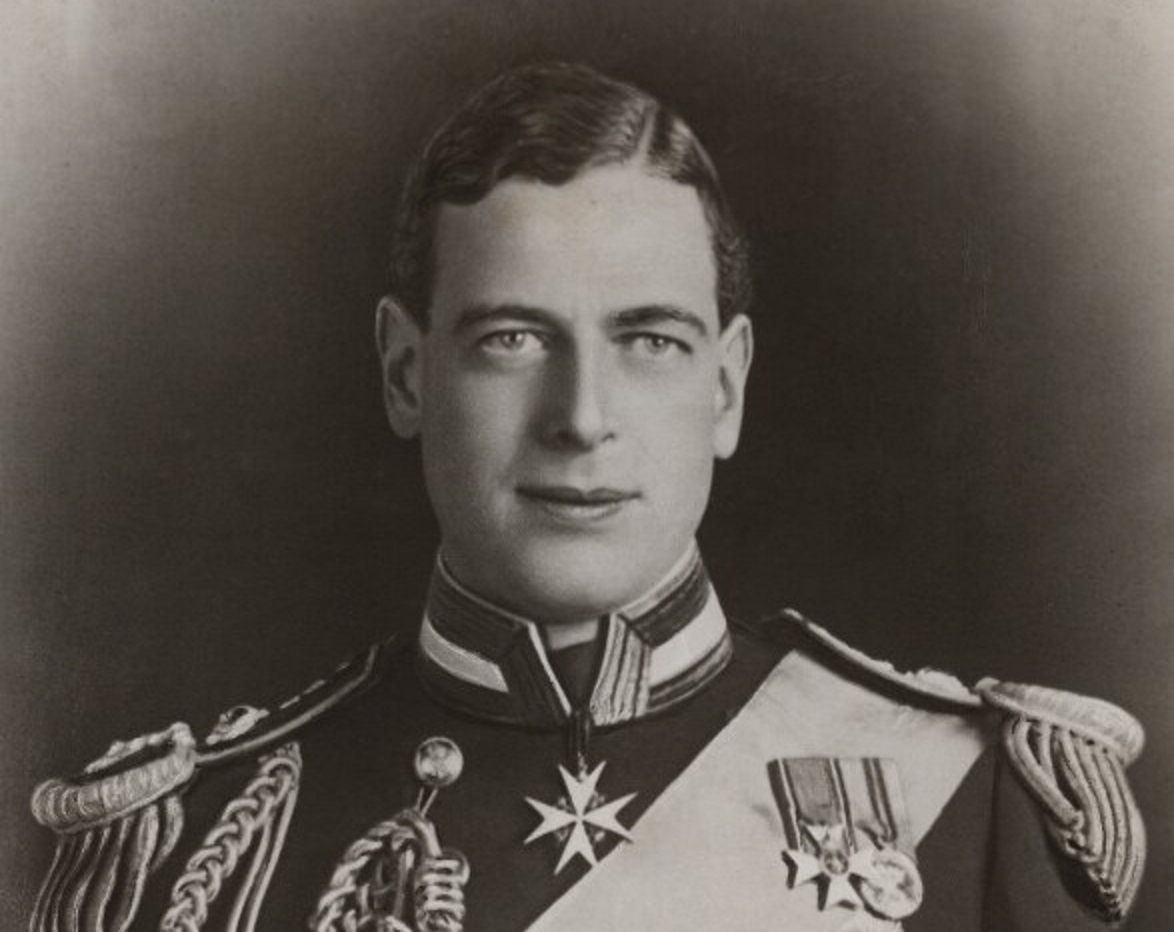 Prince George, Duke Of Kent wearing naval officer's uniform - 1934