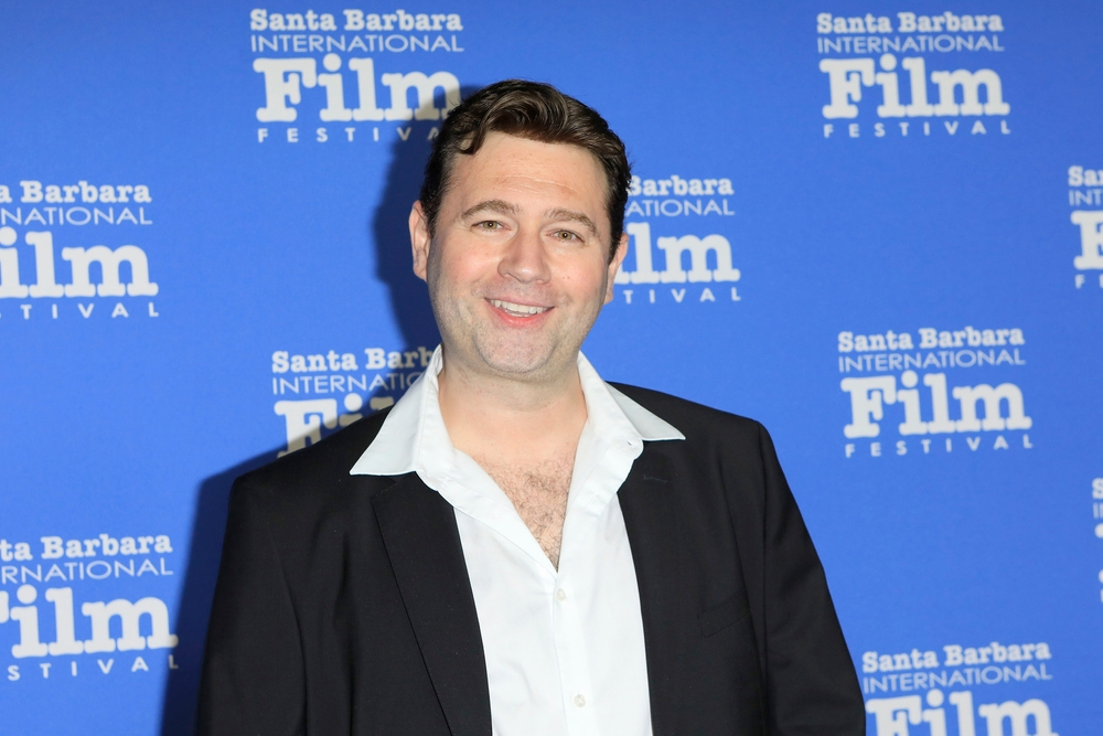 John Buffalo Mailer at the 2023 Santa Barbara International Film Festival looking at camera