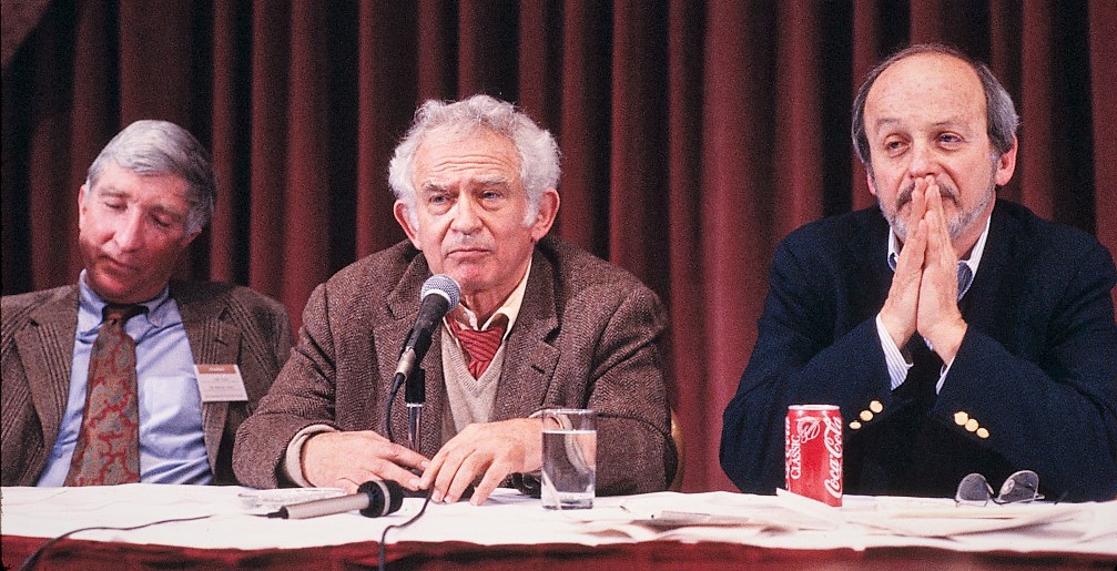 Norman Mailer, writer at PEN Congress