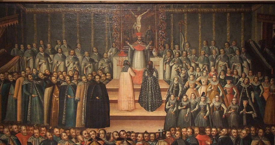 The betrothal in absentia of Marina Mniszech and False Demetrius in Krakow on 12 November 1605, Earl Artist: Boguszowicz, Szymon