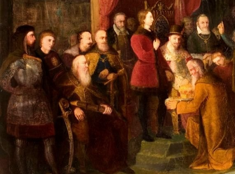 Carowie Szujscy by Jan Matejko 18th century painting