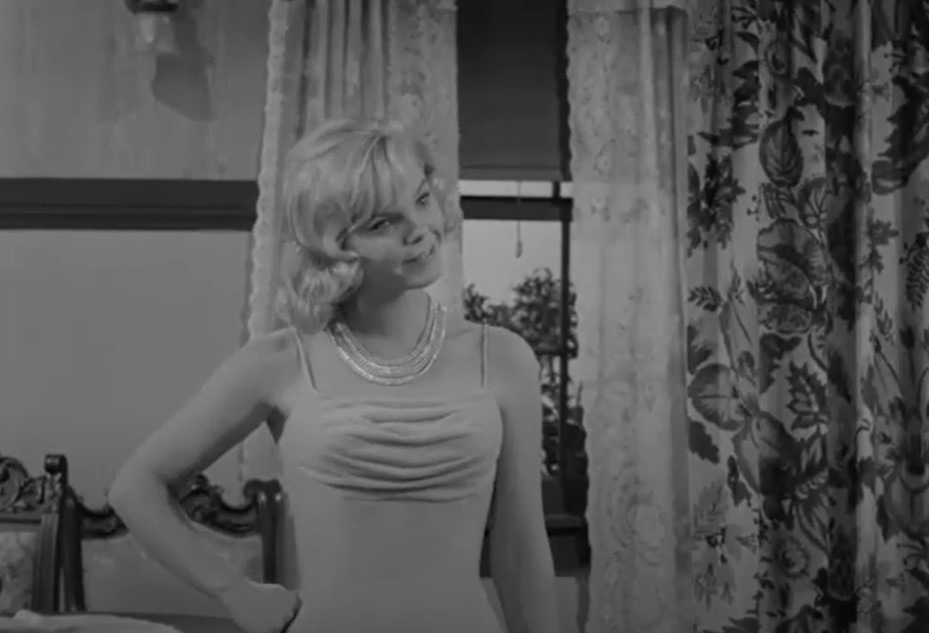 Jenny Maxwell in  The Big Date (1962) The Joey Bishop Show in dress