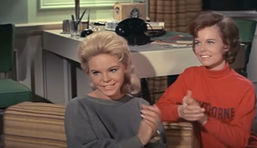 Jenny Maxwell in Take Her, She's Mine (1963)